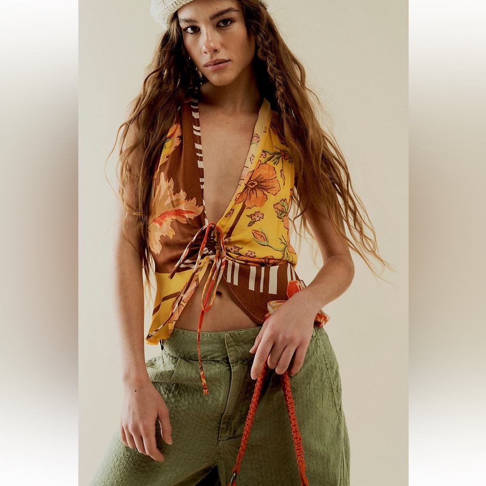 Free People Hot Tropics Tank